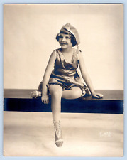 ORIGINAL 1930'S. EVANS, L.A. GIRL IN COSTUME PLAY. PHOTO. 8X10 picture