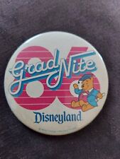 Vintage 1986 Disneyland Winnie the Pooh Grad Nite Button Graduation  picture