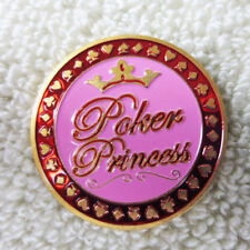 Poker Princess Solid Pink Card Guard Hand Protector US Seller picture