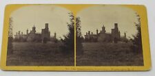 Early Smithsonian Institution Stereoview Photo Washington D. C. c 1870s Antique picture