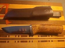 Helle Alden Knife - Stainless Steel Fixed Blade - Leather Sheath - Norway Made picture