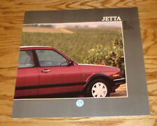 Original 1988 Volkswagen VW Jetta Deluxe Sales Brochure 88 GL GLI 16V Carat picture