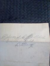 VINTAGE LETTER FROM 1901 picture