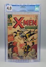 X-MEN #1 (1963) CGC 4.0 CR/OW Pages Origin 1st Appearance X-Men picture