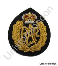 Badge RAF Band Badge Gold Wreath Crown R1178 picture