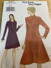 Very Easy Very Vogue 9064 Uncut Sewing Pattern Sizes 6-8-10 Misses Dress picture