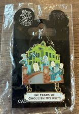 DISNEY HAUNTED MANSION PIN CREATE-A-PIN CAST MEMBER 40 YEARS GHOULISH DELIGHTS picture