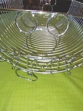 Disney Vintage Mickey Mouse Dish Rack Outline Wire Metal Chrome Finish picture