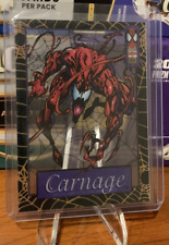 1994 Fleer The Amazing Spiderman Suspended Animation Carnage #5 picture
