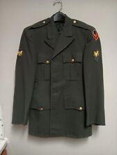 Authentic Vietnam War US ARMY Serge Wool Uniform Jacket AIR DEFENSE ARTILLERY picture