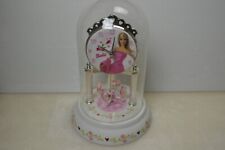 Barbie clock with glass globe 9