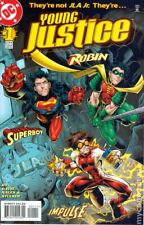 Young Justice #1 FN- 5.5 1998 Stock Image Low Grade picture