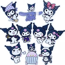 RARE 10 Large Kuromi Waterproof Kawaii Stickers For Laptop Hydro Flask Lot picture