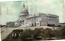 Vintage Postcard- . US CAPITOL WASHINGTON DC. Posted 1913 picture