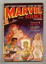 Marvel Science Stories Pulp 2nd Series Nov 1950 Vol. 3 #1 VG 4.0 picture