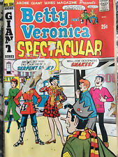 Vintage 1971  BETTY AND VERONICA SPECTACULAR Comic #184 ARCHIE GIANT SERIES picture
