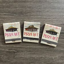 (3) Rare Vintage Pizza Hut Matchbook Matches picture