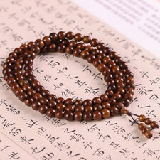 Agarwood Hand String 8Mm 108 Milk Flavored Old Material Bracelet Buddha Beads picture