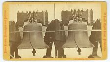 G0536~ c1880s Philadelphia Old Liberty Bell 1776 J Cremer Stereoview picture