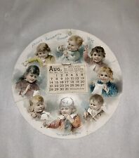 Antique 1892 ~ “HOOD`S SARSAPARILLA” Advertising Calendar picture
