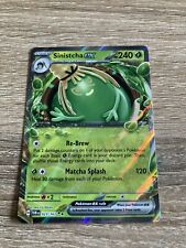 Pokemon Card Sinistcha ex 023/167 Twilight Masquerade Double Rare Near Mint picture