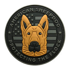 American Sheepdog Patch (3.0 inch-3D-PVC Rubber) picture