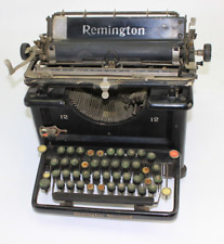 Vintage Black Remington Standard Typewriter No. 12 for Parts picture