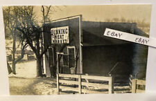 EARLY RINGERTOWN PA. NEAR EXPORT DELMONT DUNNING MEAT MARKET STORE NEW POSTCARD picture