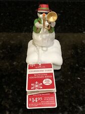 2011 Hallmark TROMBONE TONY Snowman Wireless Band Motion and Sound TESTED/ WORKS picture