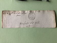 Kingdom of Westphalia Brunswick Napoleonic 1808  letterhead Ref A1520 picture