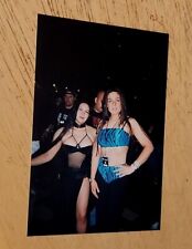 90's Vintage Ooak Candid Photo Beautiful Sexy Metal Chicks March Metal Meltdown picture