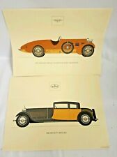 RARE Classic Automobile Design 1925-1941 | Set of 12 | CCS by Dunlap Co 1969 picture