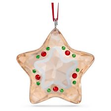 Swarovski Crystal Holiday Cheers Gingerbread Star Ornament, Multicolored 5627610 picture