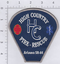 Arizona SR-64 High Country Fire-Rescue patch. See scan. picture