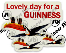 Glossy Guinness Lovely Day Logo 3 inch Sticker Ireland beer stout laptop bottle picture