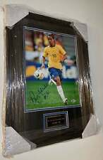 Brazil Ronaldinho Autographed Framed Photo Authenticated by Beckett picture