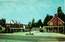 1957 Willow Lodge Motor Court Motel Hotel Williamsburg Virginia Vintage Postcard picture