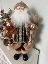 Neiman Marcus Tabletop Santa, Harvest, NIB picture