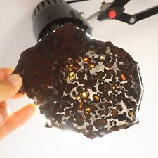 128g Natural meteorite,Slice olive meteorite-from Kenya SERICHO,collection N3875 picture