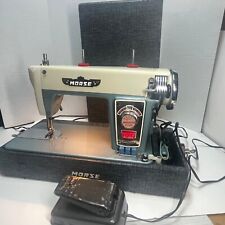 Vintage Morse Sewing Machine Photo Stitch Dial DeLuxe 2300 Blue & White picture