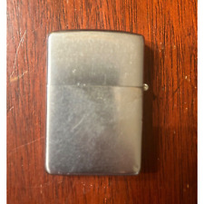 1953-1954 Zippo Brushed Chrome Lighter Block Letters 2517191 Pat Pending picture