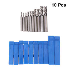 10PCS Straight Handle Milling Cutter Flute Straight Square Nose End Mill Cutter picture