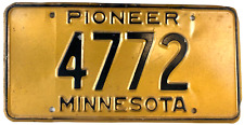Minnesota 1953 Pioneer License Plate Antique Vehicle Tag Wall Decor Collector picture