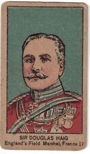 Mayfair Novelty War Leaders WW 1 Trading Card W545  # 17 SIR DOUGLAS HAIG 1920 picture