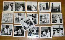 16 Vintage B&W Photos - University Chemists ? In Action picture