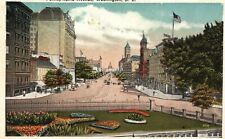 Vintage Postcard Pennsylvania Avenue Inauguration Procession Route Washington DC picture