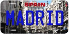 Madrid Spain Novelty Car License Plate picture