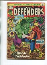 DEFENDERS 10 POOR BUT COMPLETE V1 MARVEL 1973 CLASSIC ROMITA THOR VS HULK COVER picture