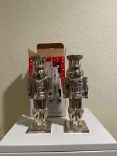 Vintage International Silver Co Silver Plated Nutcracker Christmas Candlestick  picture
