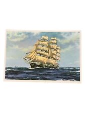 Vintage Post Card The Square Riggers (Cutty Sark) picture